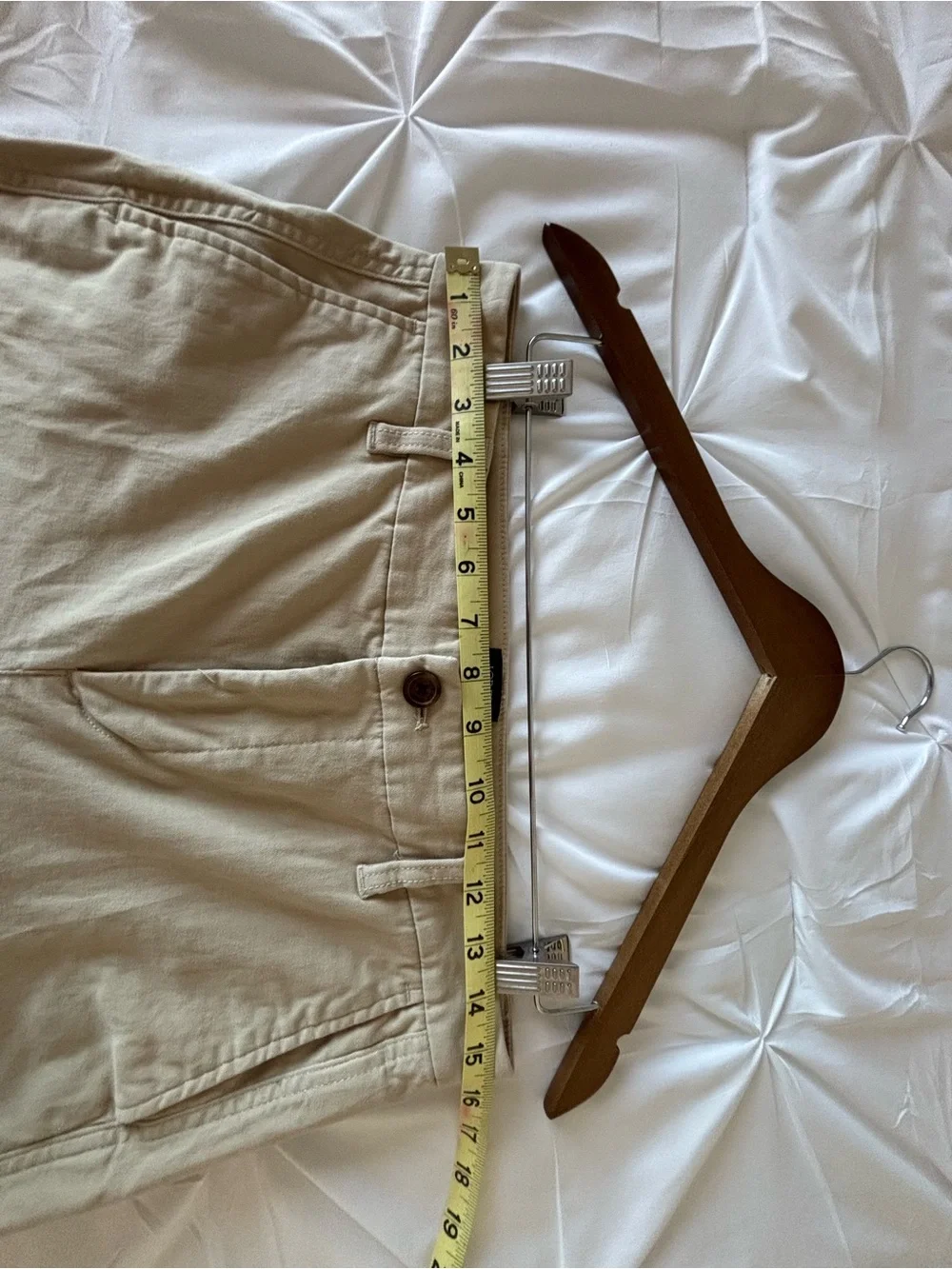 Womens Khaki Straight Fit Pants